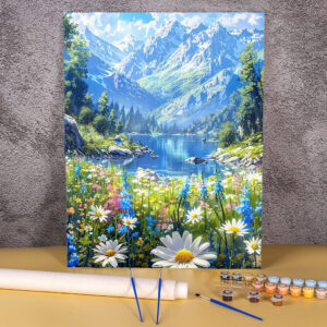 Quiet Canvas — Paint-by-Numbers Kit