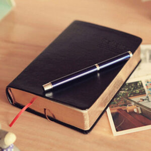 Quiet Keep — Vintage Faux-Leather Bible Journal